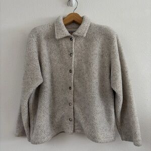 American Vintage | 90's Teddy Cozy Cream Sherpa Jacket